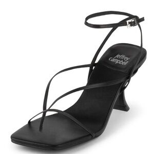 Jeffrey Campbell Fluxx Black Strappy Heels